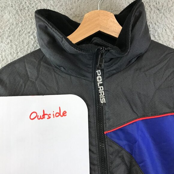 Vintage Polaris Mens Winter Snowmobile Jacket Size Medium - Picture 15 of 15